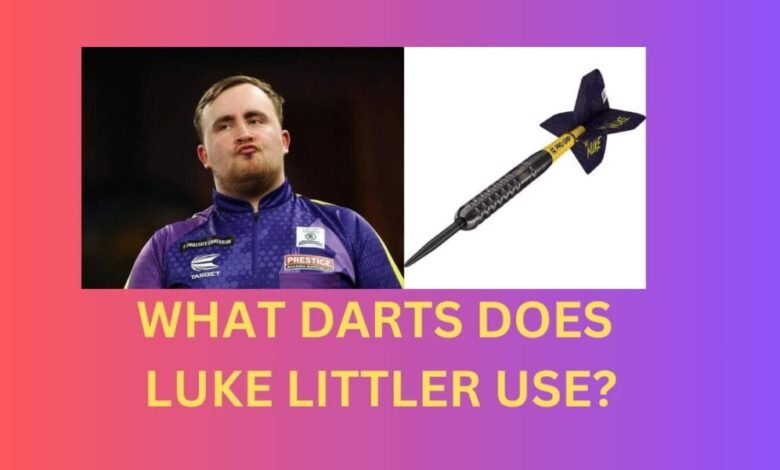 what weight darts does luke littler use