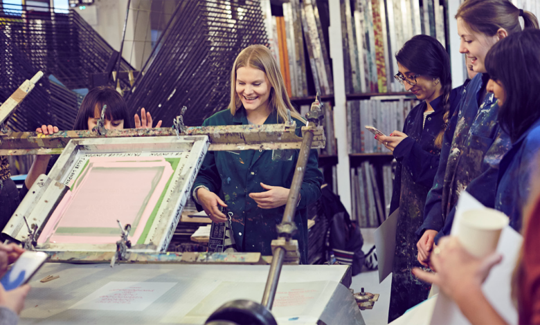 screen printing workshop london